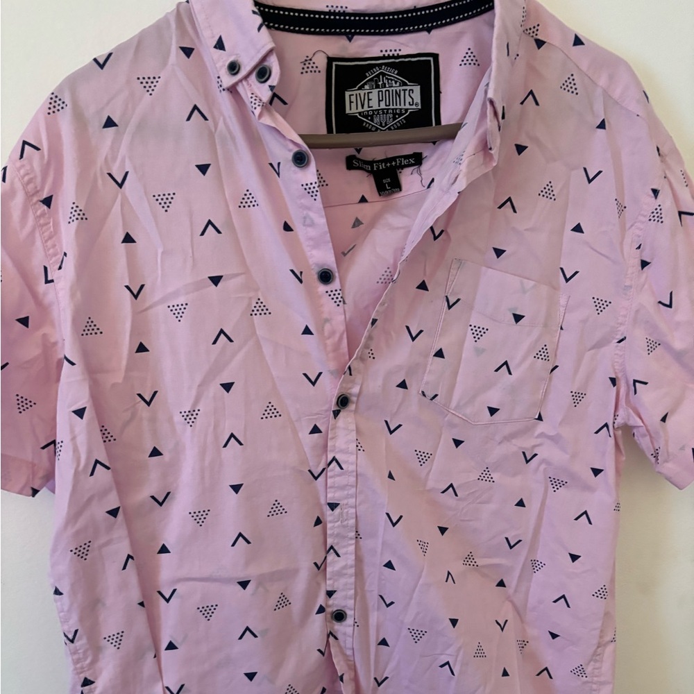 Five points button up